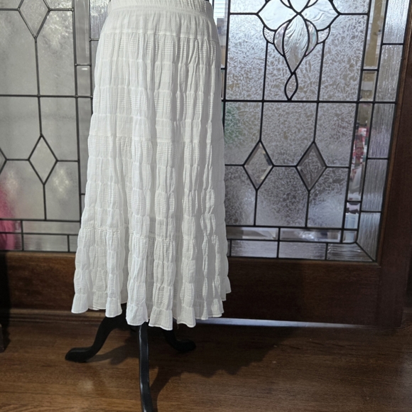 Rachel Zoe White Maxi Skirt - Picture 2 of 5